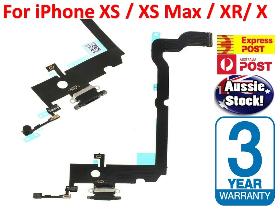 For iPhone XS Max XR X XS Charging Port Dock Connector Microphone  Replacement
