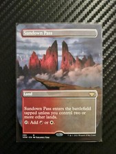 MTG Sundown Pass Innistrad: Crimson Vow 285 Non Foil Borderless Pack Fresh