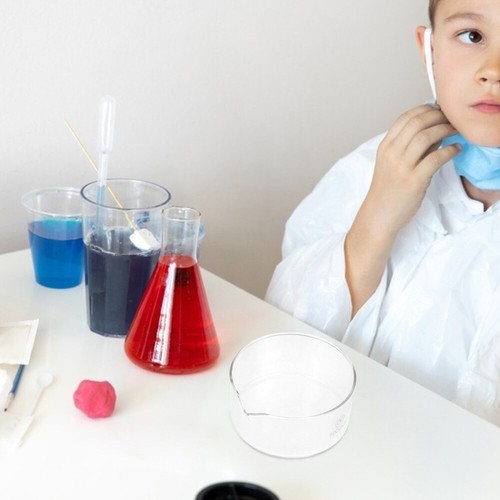 Glass Dish Crystallizing Measuring Cup with Spout Lab Dishes Specimen Cups Lids - 第 9/12 張圖片