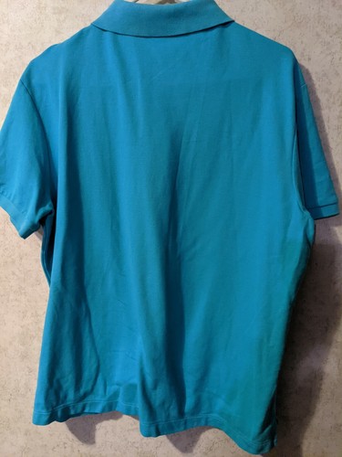 Michael Kors Poloshirt Aqua Blau Herren Größe Lg - Bild 5 von 6