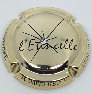 TI Capsule de champagne Henri David Heucq Feestzaal de Pepermolen numéroté  480