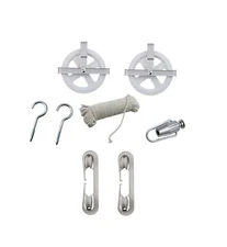 Dependable Industries Inc. Essentials Complete Laundry Clothesline Kit - 100f...