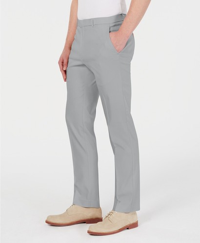 Tommy Hilfiger Herren Hose grau Modern Fit TH Flex Stretch solide Größe 34 W 28 L - Bild 3 von 6