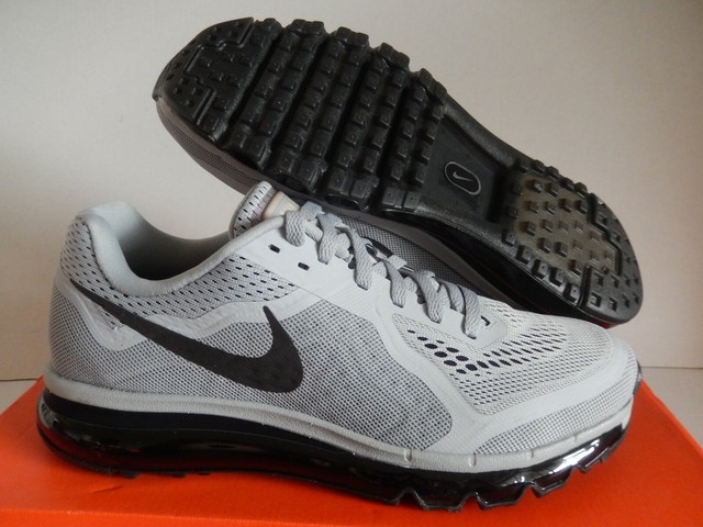 nike air max 2014 sz 8.5 mens running shoes grey new in box