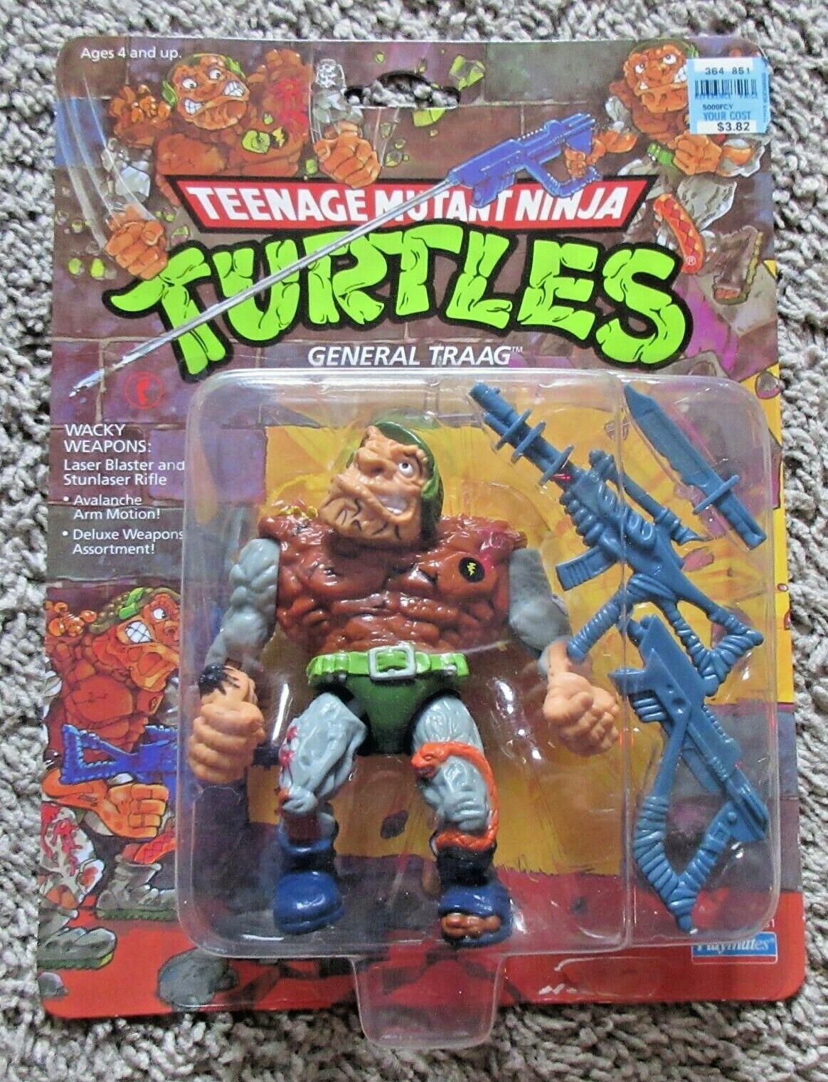 TEENAGE MUTANT NINJA TURTLES GENERAL TRAAG VINTAGE TMNT TEENAGE MUTANT NINJA TURTLES GENERAL TRAAG VINTAGE TMNT