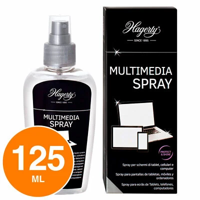 Hagerty Multimedia Spray per Pulizia di Monitor e Display di Smartphone e Tablet