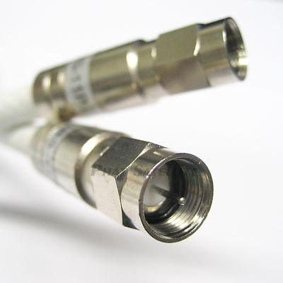 Made in USA RG11 Plenum Coaxial Cable 14AWG w/ Belden PPC Connectors UL ETL CMP