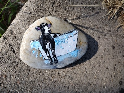 Hand Painted Stone