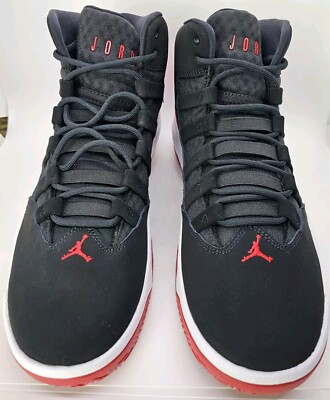 Nike Jordan Max Aura Men's Basketball Shoes Black Gym Red AQ9084