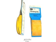 MRK846) 2pcs. SEARS, 7pc. SANDING KITS, Includes: Sanding Block+6pc. Abr. Sheets