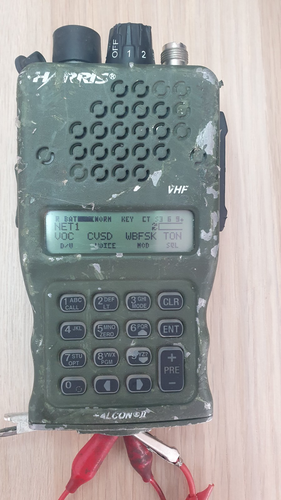 Harris Falcon II VHF Radio RF-5800V HH104 Odbiornik Nadajnik Jednostka robocza - Zdjęcie 5 z 17