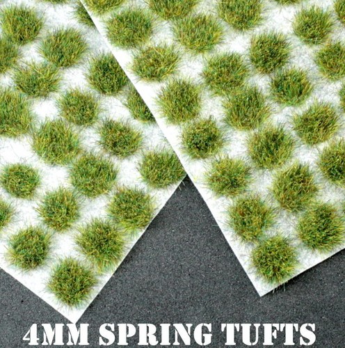 120x 4mm Static Grass Tufts Self Adhesive Multi-Colour 28mm AWI Wargaming Basing - 第 15/35 張圖片