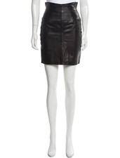 Michael Hoban For North Beach Leather Skirt Sz XS