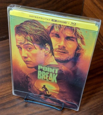 Point Break 1991 4K Steelbook-EU IMPORT-NEW-w/PROTECTIVE COVER-Free Box Shipping