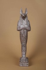 Ancient Egyptian Antiquities Statue God Anubis | Rare B.C Pharaonic Stone Sculpt
