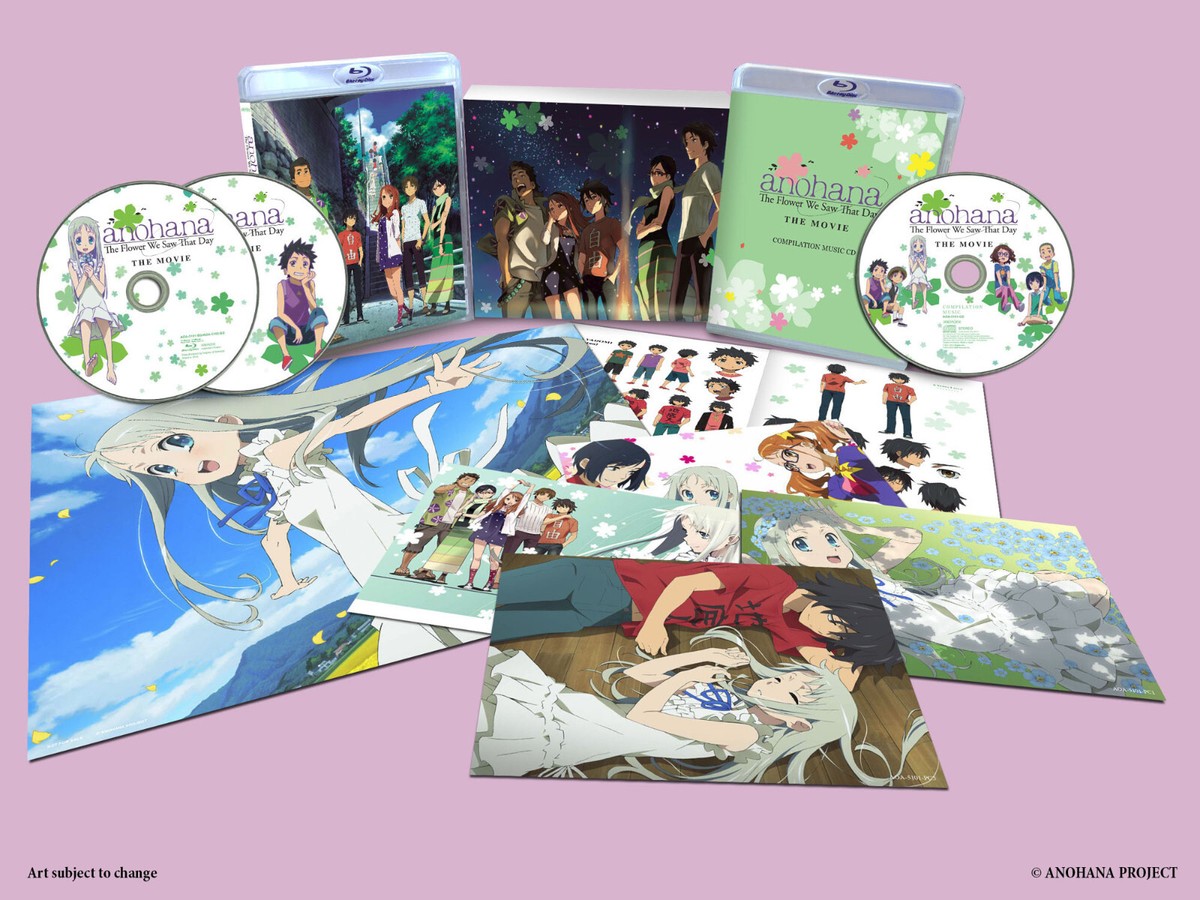 Anohana The Flower We Saw That Day Movie Collector's Edition Anime