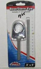 NEW BOATER SPORTS MARINE BOAT 3" AND 5" BOW/STERN EYE PART NO. 54134