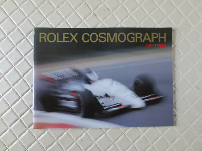 Rolex Cosmograph Daytona Brochure Vintage Collectible!