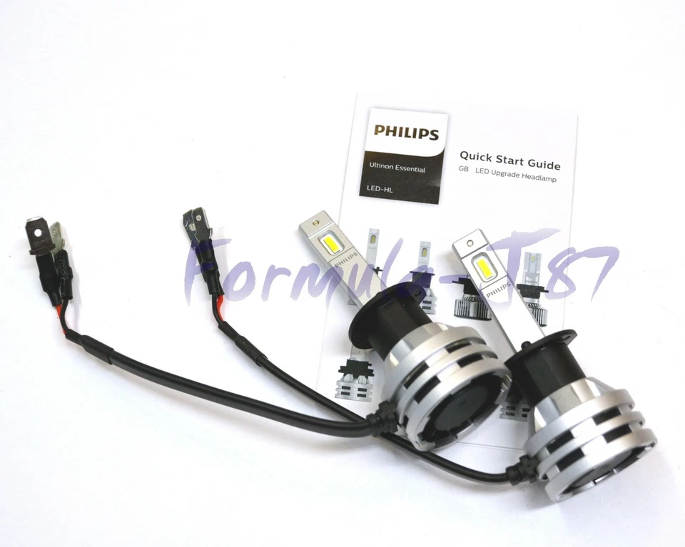 Philips Ultinon LED G2 Blanco H1 Dos Bombillas Cabezal Luz Alta Repuesto Foto 4 de 4