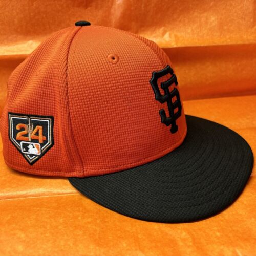 NICK AHMED of SAN FRANCISCO GIANTS 2024 "Spring Training" Game Used MLB Cap Hat - Picture 1 of 8