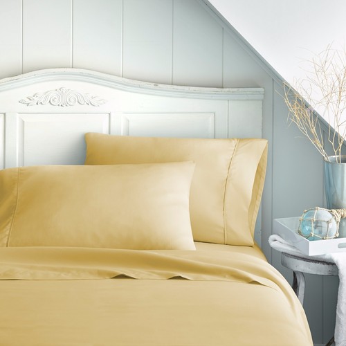 All Season Ultra Soft 4 Piece Bed Sheet Set by Kaycie Gray Basics Collection - Picture 21 of 31
