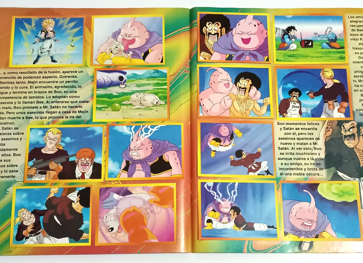 DRAGON BALL Z 5 Album + Full Set 208/208 PERU 2008 Navarrete Majin Buu Saga