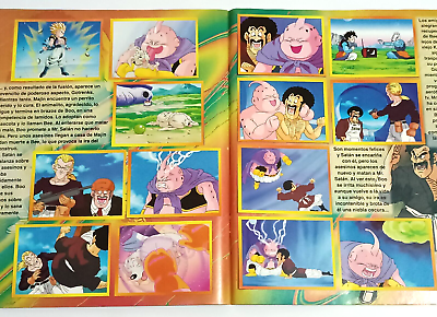 DRAGON BALL Z 5 Album Complete 100% PERU 1999 Navarrete Majin Buu