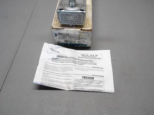 New WHITE-RODGERS 5D51-90 Fan and Limit Control