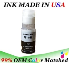 PFI-050 PFI050 Ink Tank Refill Bottle Pigment Ink for Canon TC-20 TC-20M TC-21