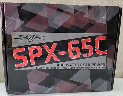 NEW Skar Audio SPX65C 6.5 inch Two-Way Component Speaker System