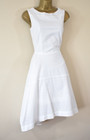 VIVIENNE WESTWOOD Eve Asymmetric Dress UK 10 Broderie Anglaise Fit Flare Wedding