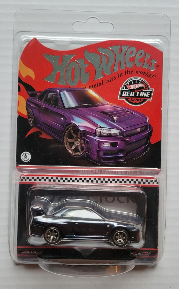 ミニカー Hot Wheels RLC Nissan Skyline GT-R (R34) Hot Wheels Collectors RLC Exclusive Nissan Skyline GT-R