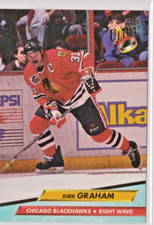 Dirk Graham Chicago Blackhawks Right Wing 1992-93 Ultra Card # 36 Near Mint