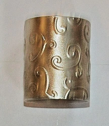 Räder Kerzenständer Silber Tisch Weihnachten Metall Ornamente Sterne Advent Deko - Bild 2 von 2