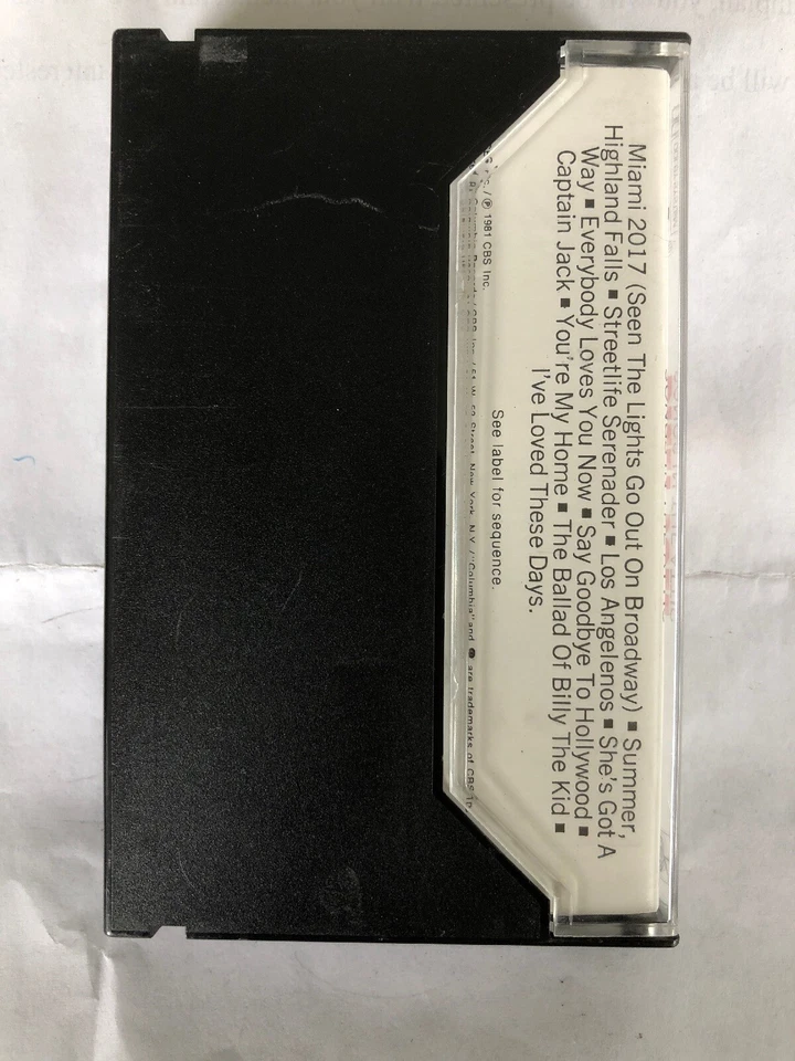 Billy Joel - Songs In The Attic - Cassette Tape PCT37461 - Imagem 2 de 4