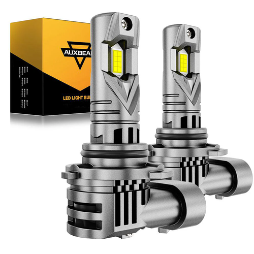AUXBEAM 9005 9006 LED Headlight High Low Beam For Chevy C1500 2500 3500 1990-98 - Picture 17 of 18