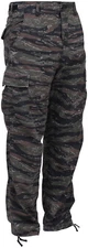 Tiger Stripe Camouflage Military BDU Cargo Bottoms Fatigue Trouser Camo Pants