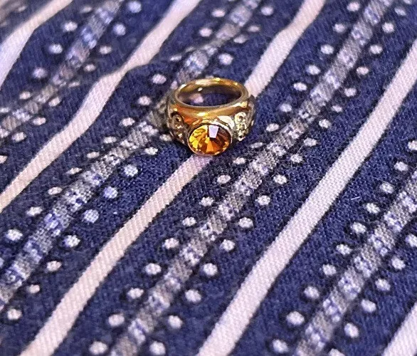 Birthstone sale ring charm