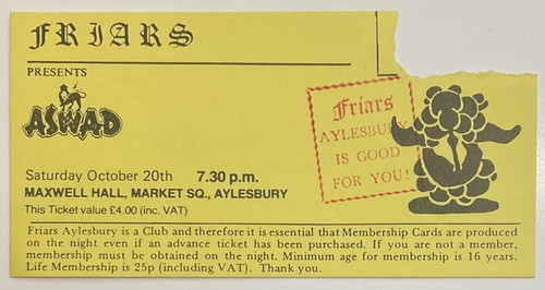 Original Concert Tickets Artists (Beginning With A) Select From Dropdown List - Picture 47 of 79
