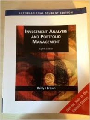 Ise Investment Analysis and Portfolio Management Hardcover Kate,