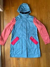 New Hunter Womens Cotton Hunting Coat Blue Size S