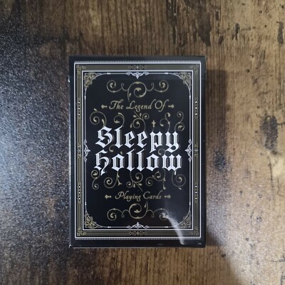 Die Legende Von Sleepy Hollow V1 Spielkarten Neue Limitierte Auflage USPCC Deck