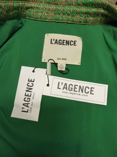 L'AGENCE Jeannie Tweed Shacket Size:XS (will fit to S) $525 NWT - Picture 15 of 15