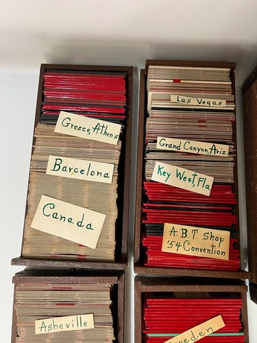 Stereo Slide Collection 517 Slides with Case - Picture 5 of 8