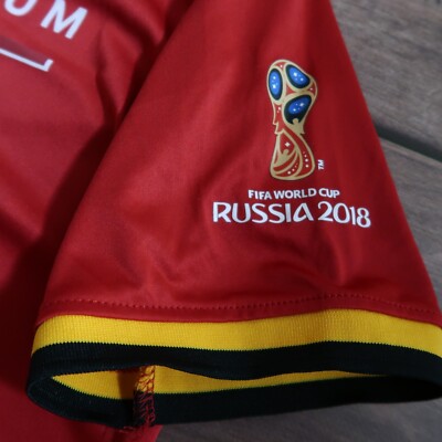 BELGIUM soccer jersey #18 FIFA 2018 RUSSIA football shirt