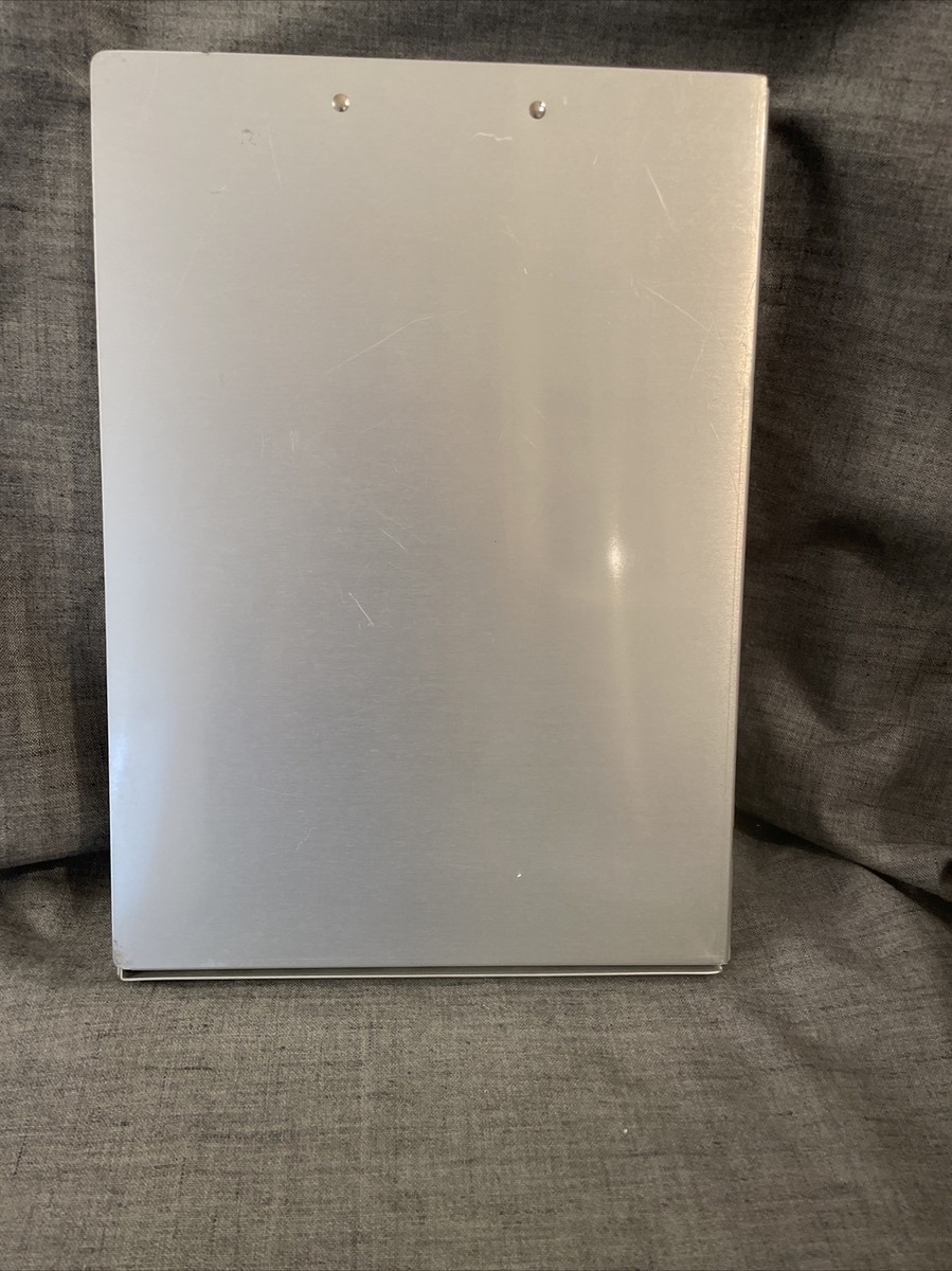 Saunders Mfg. SN 8512 Snapak 8.5 X 12” Aluminum Metal Clip Board