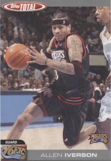 2004-05 Topps Total - Allen Iverson #72 - 1 of 1