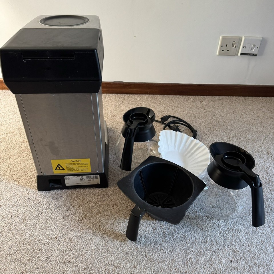 Bravilor Bonamat Manual Fill Filter Coffee Machine Novo Glass Decanter