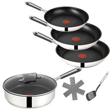 Tefal E30 Jamie Oliver Pfannenset Induktion Pfanne 20,26,28cm+ Schmorpfanne 25cm