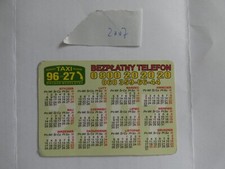 Taschenkalender Radio Taxi Gubin Guben 2007